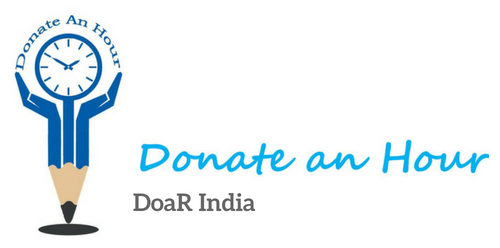 Donate an hour logo